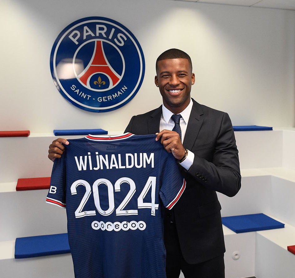 Wijnaldum sẽ khoác áo PSG trong ba năm