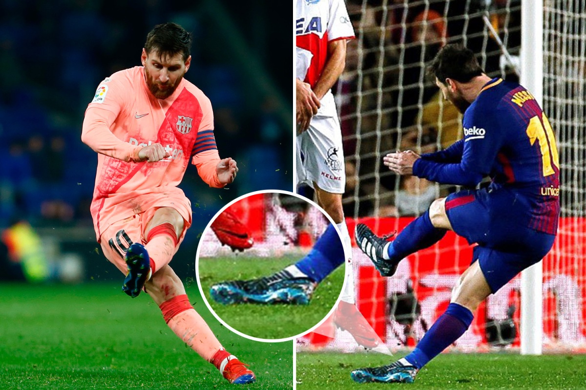 mấu chốt của Messi khi sút bóng