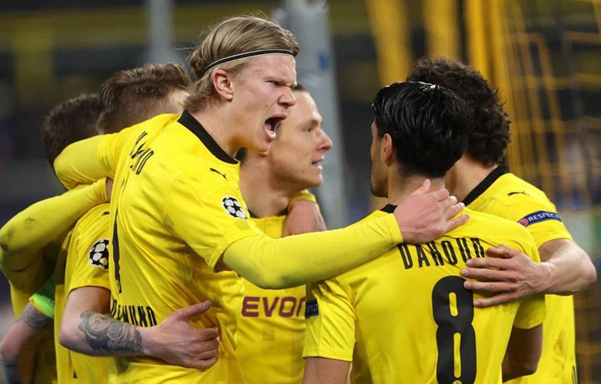 Ngôi sao trong trận đấu giữa Dortmund và Frankfurt gọi tên Erling Haaland