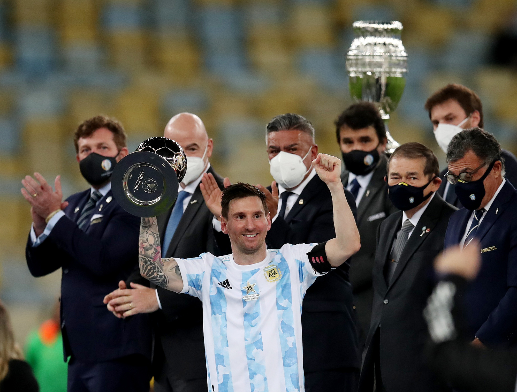 Copa America 2021 khép lại với chức vô địch dành cho Messi và Argentina