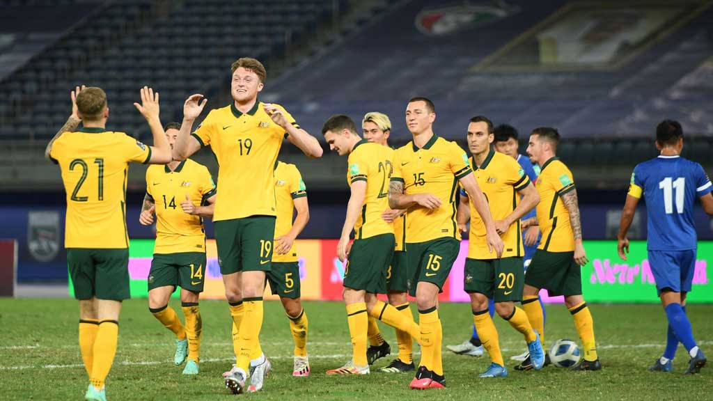 Tuyển Úc sẽ chơi trận sân nhà đầu tiên ở bảng B vòng loại World Cup 2022 tại Qatar